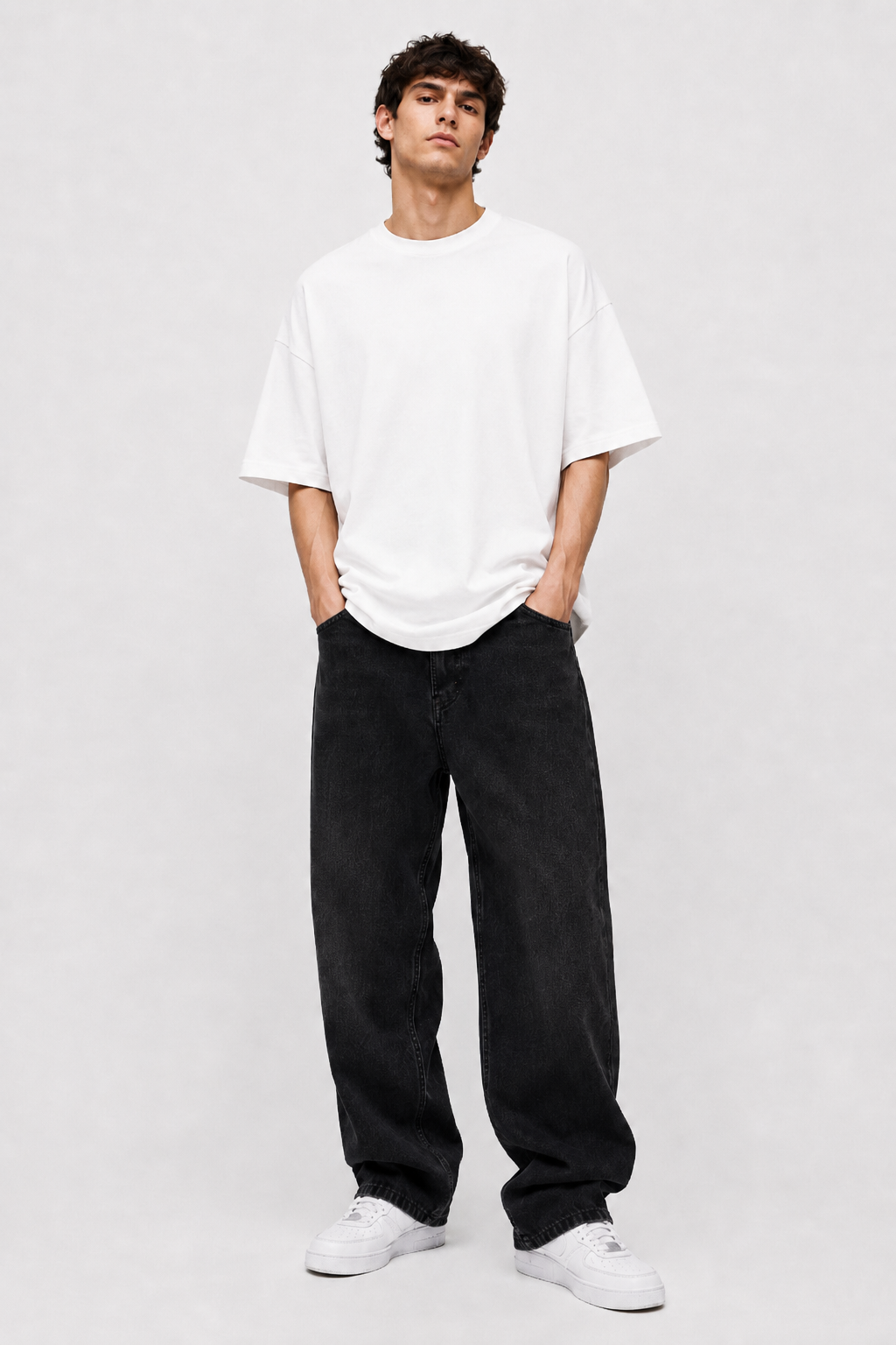 Oversized T-Shirt – 210-220 GSM | Premium Cotton | Unisex