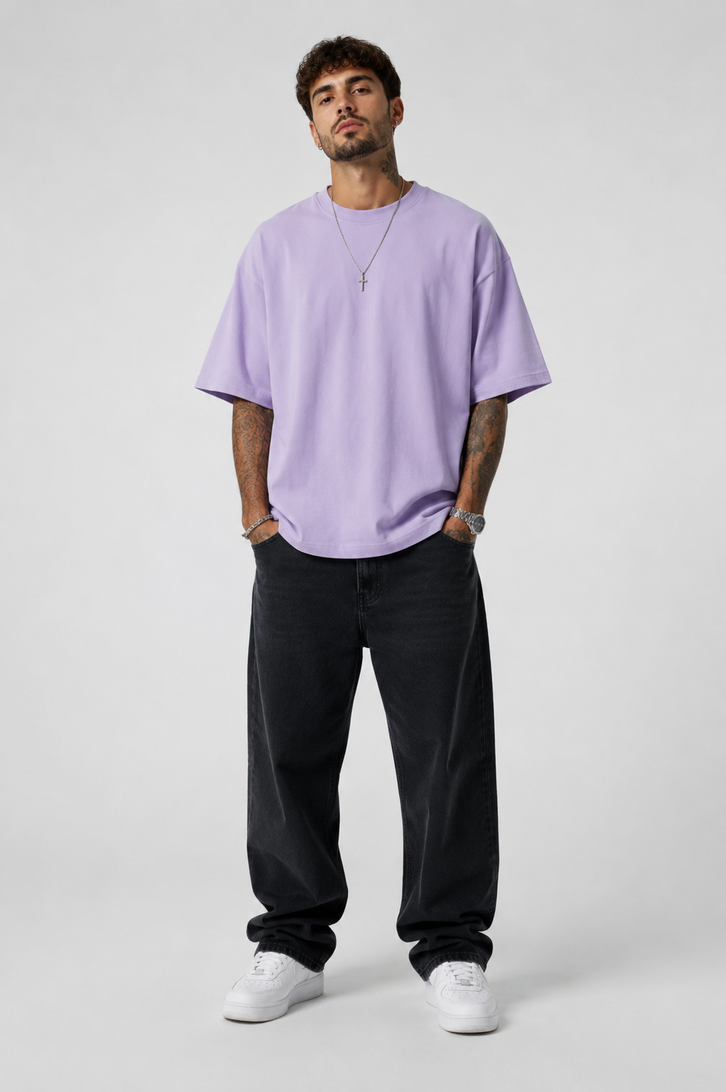 Oversized T-Shirt – 210-220 GSM | Premium Cotton | Unisex