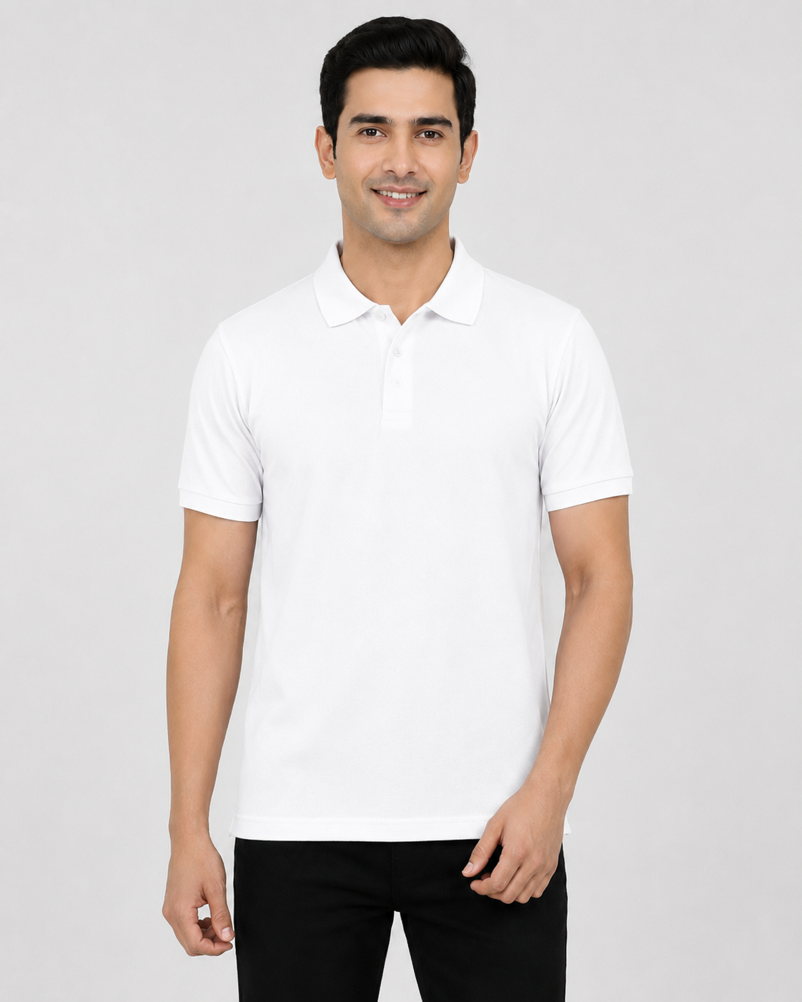 Honeycomb (Matty) 180 GSM Polo Collar T-Shirt