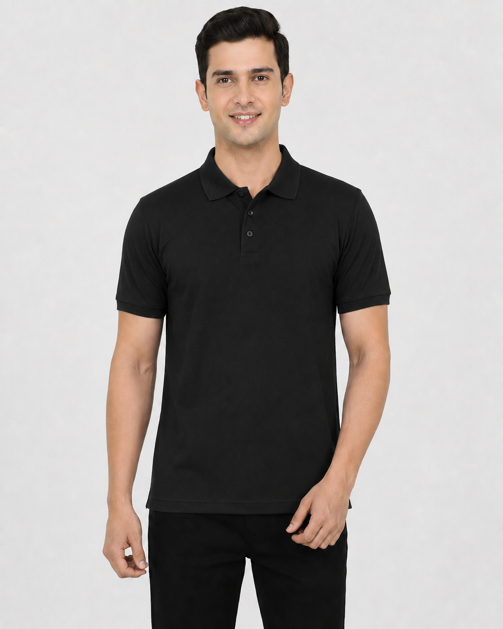Honeycomb (Matty) 180 GSM Polo Collar T-Shirt