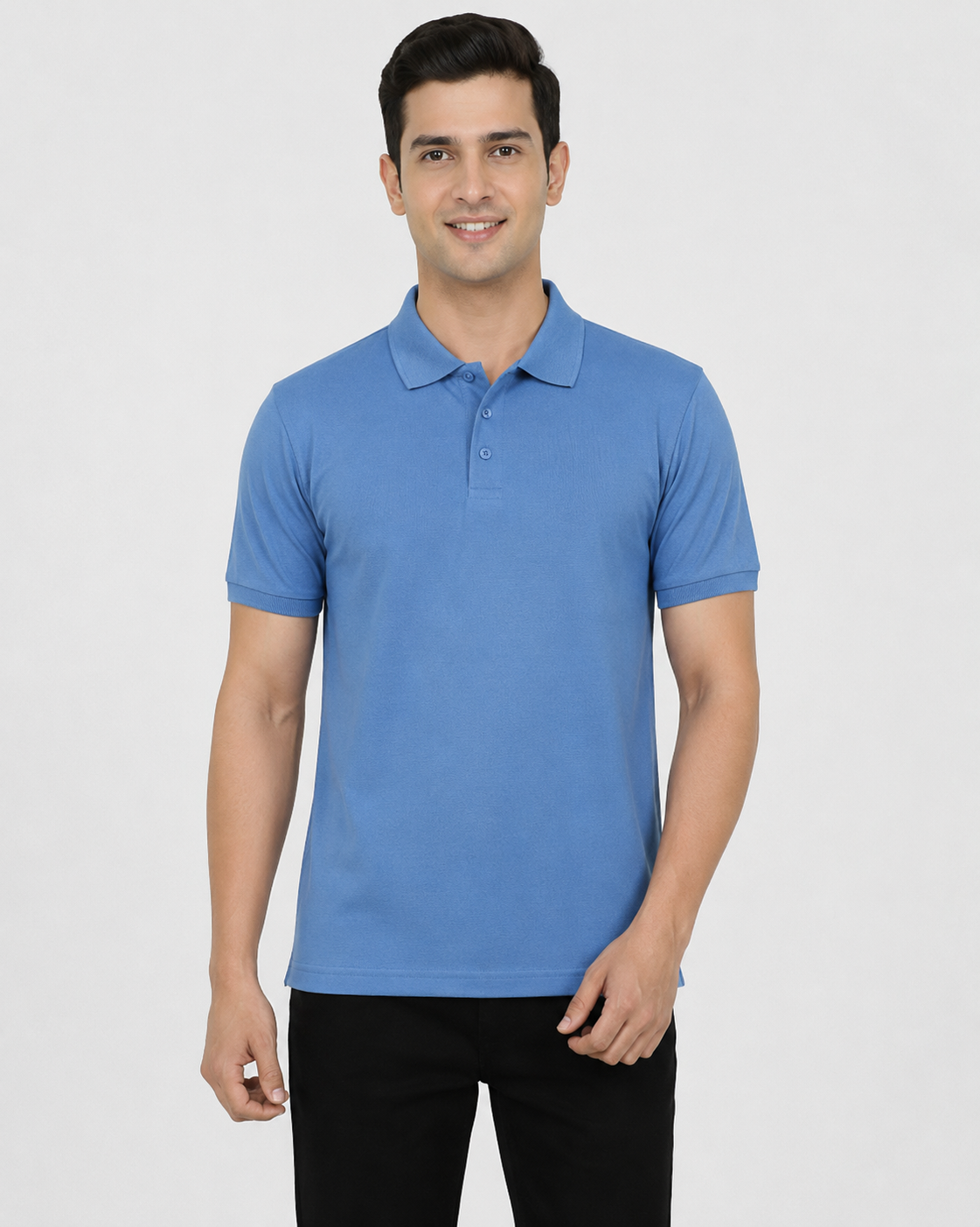 Honeycomb (Matty) 180 GSM Polo Collar T-Shirt