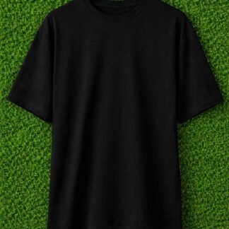 Oversized T-Shirt – 210-220 GSM | Premium Cotton | Black